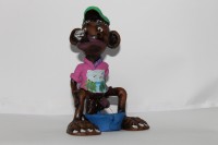 Negro meón con puro